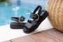 Remonte Sandalen Dames Zwart - Thumbnail 6