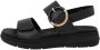 Remonte Sandalen Dames Zwart - Thumbnail 7