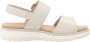 Remonte Licht Grijze Leren Dames Sandalen Licht Grijs - Thumbnail 18