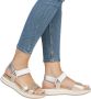 Remonte Sandalen Elisabeth Hurley-Collection sleehak klittenbandschoen sandaal met plateauschoen - Thumbnail 4