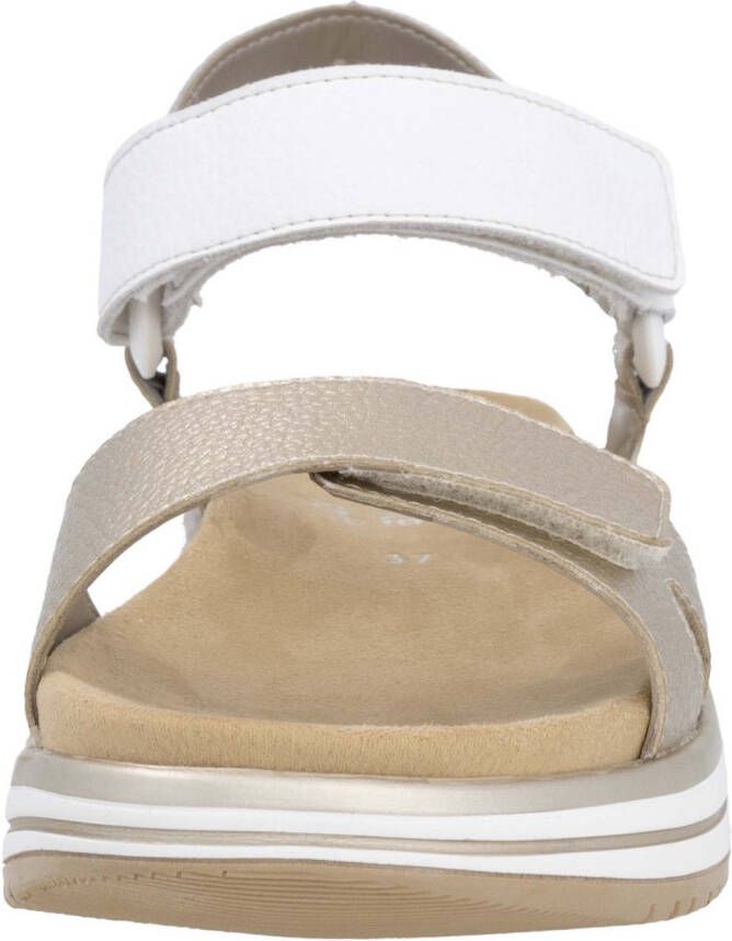 Remonte Sandalen Elisabeth Hurley-Collection sleehak klittenbandschoen sandaal met plateauschoen