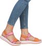 Remonte Sandalen Elisabeth Hurley-Collection sleehak klittenbandschoen sandaal met plateauschoen - Thumbnail 11