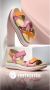 Remonte Sandalen Elisabeth Hurley-Collection sleehak klittenbandschoen sandaal met plateauschoen - Thumbnail 9