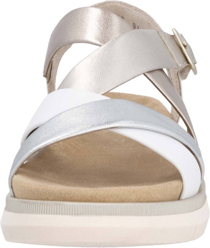 Remonte Sandalen Elisabeth Hurley-Collection sleehak zomerschoen sandaal met kruisbandage