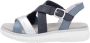 Remonte Sandalen Elisabeth Hurley-Collection sleehak zomerschoen sandaal met kruisbandage - Thumbnail 9