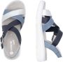 Remonte Sandalen Elisabeth Hurley-Collection sleehak zomerschoen sandaal met kruisbandage - Thumbnail 12