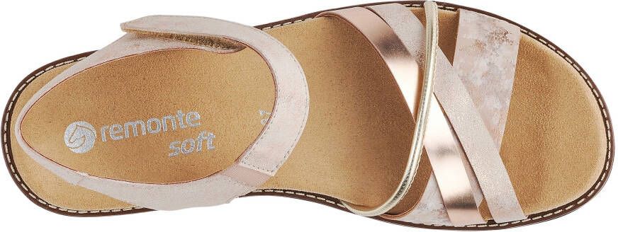 Remonte Sandalen sleehak zomerschoen sandalette met uitneembare zachte inlegzool - Foto 8
