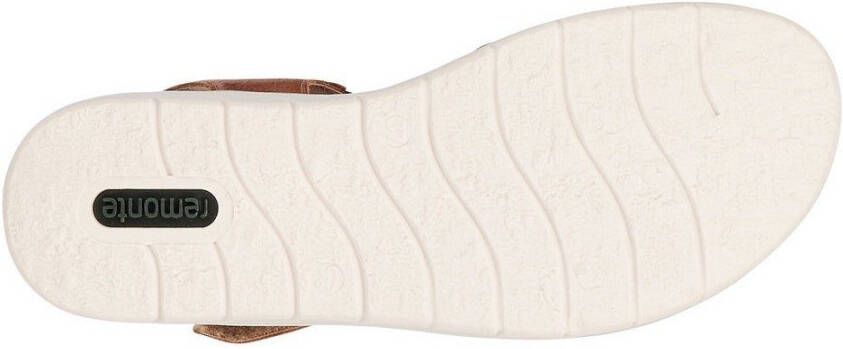 Remonte Sandalen sleehak zomerschoen sandalette met uitneembare zachte inlegzool