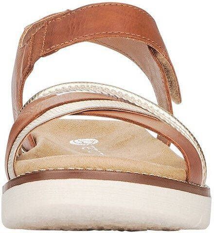Remonte Sandalen sleehak zomerschoen sandalette met uitneembare zachte inlegzool