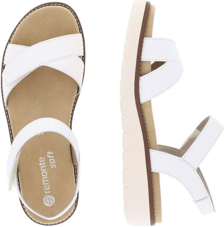 Remonte Sandalen plateau zomerschoen sandaal met lite 'n soft uitrusting