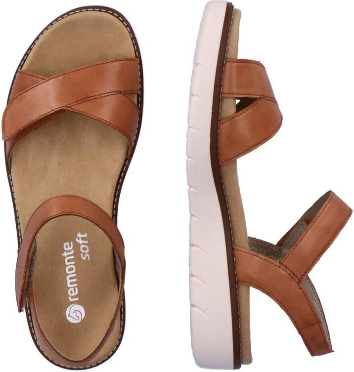 Remonte Sandalen plateau zomerschoen sandaal met lite 'n soft uitrusting