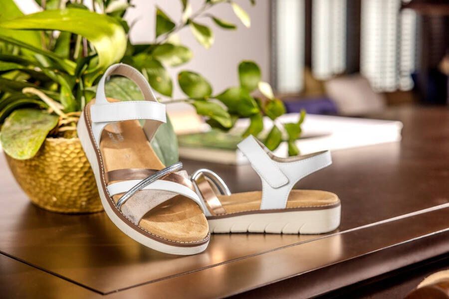 Remonte Sandalen sleehak zomerschoen sandalette met uitneembare zachte inlegzool