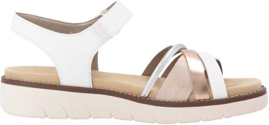 Remonte Sandalen sleehak zomerschoen sandalette met uitneembare zachte inlegzool