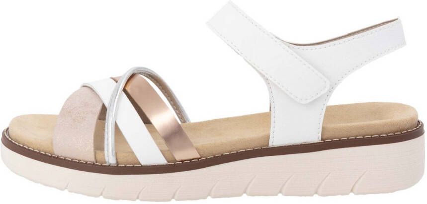 Remonte Sandalen sleehak zomerschoen sandalette met uitneembare zachte inlegzool