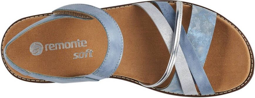 Remonte Sandalen sleehak zomerschoen sandalette met uitneembare zachte inlegzool