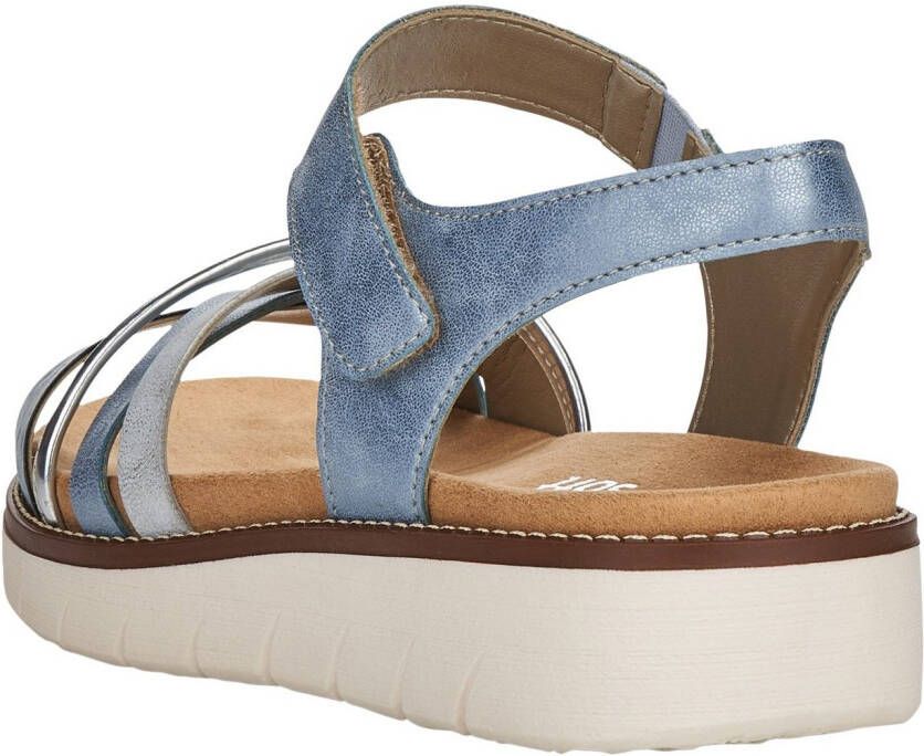 Remonte Sandalen sleehak zomerschoen sandalette met uitneembare zachte inlegzool