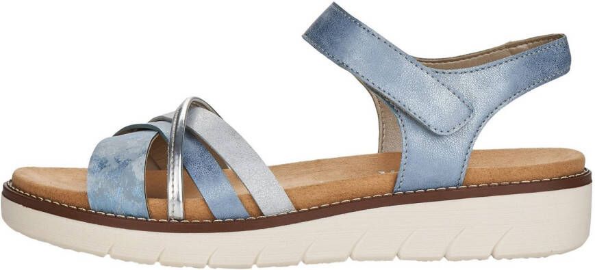 Remonte Sandalen sleehak zomerschoen sandalette met uitneembare zachte inlegzool