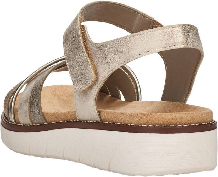 Remonte Sandalen sleehak zomerschoen sandalette met uitneembare zachte inlegzool