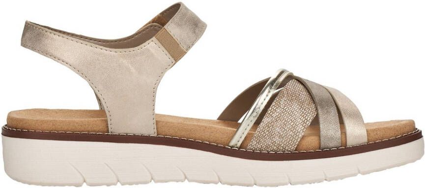 Remonte Sandalen sleehak zomerschoen sandalette met uitneembare zachte inlegzool