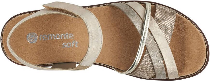 Remonte Sandalen sleehak zomerschoen sandalette met uitneembare zachte inlegzool