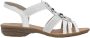 Remonte Sandalen sleehak zomerschoen sandaal met elastische banden - Thumbnail 9