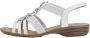 Remonte Sandalen sleehak zomerschoen sandaal met elastische banden - Thumbnail 11