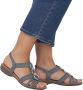 Remonte Sandalen sleehak zomerschoen sandaal met elastische banden - Thumbnail 3