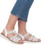 Remonte Sandalen zomerschoen sandaal sleehak met praktische elastieken - Thumbnail 7