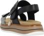 Remonte Sleehaksandaaltjes ELLE-Collection zomerschoen sandalen comfortschoen met praktische klittenbandsluitingen - Thumbnail 4