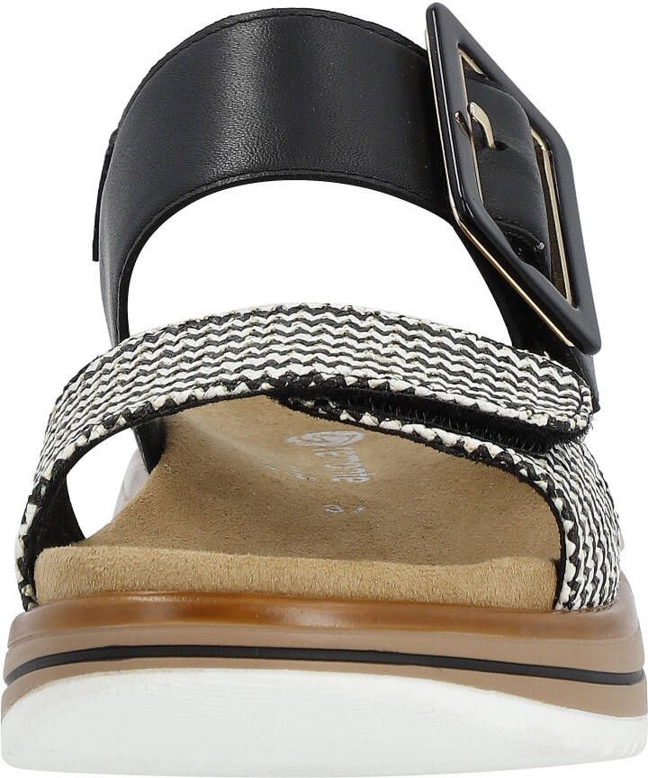 Remonte Sleehaksandaaltjes ELLE-Collection zomerschoen sandalen comfortschoen met praktische klittenbandsluitingen - Foto 6