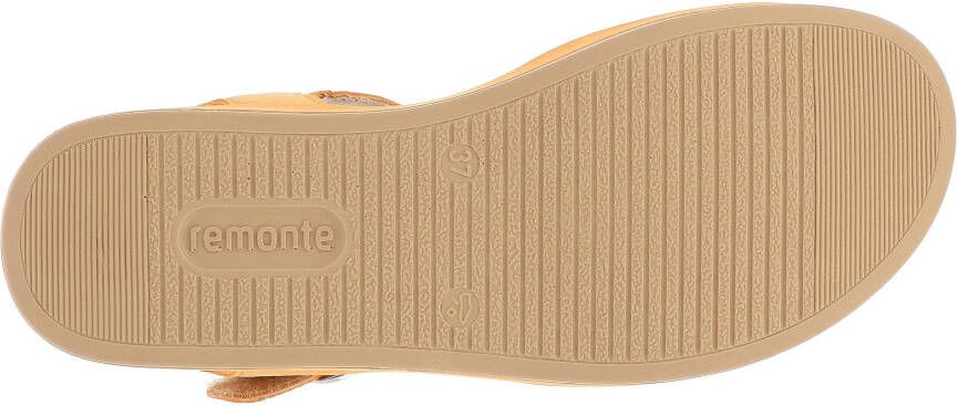Remonte Sleehaksandaaltjes ELLE-Collection zomerschoen sandaal keilhak met soft foam-uitrusting