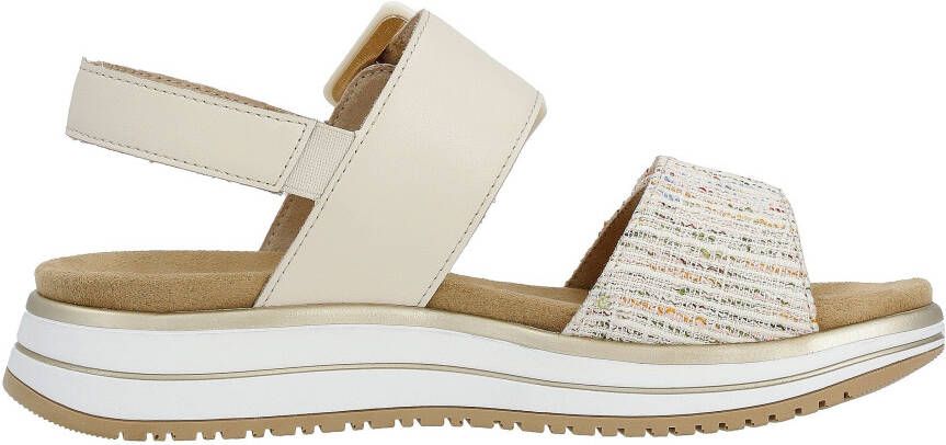 Remonte Sleehaksandaaltjes ELLE-Collection zomerschoen sandalen comfortschoen met praktische klittenbandsluitingen