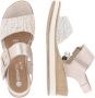 Remonte Sleehaksandaaltjes ELLE-Collection zomerschoen sandalen comfortschoen met klittenband onder de decoratieve gesp - Thumbnail 14