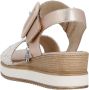 Remonte Sleehaksandaaltjes ELLE-Collection zomerschoen sandalen comfortschoen met klittenband onder de decoratieve gesp - Thumbnail 10