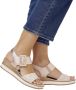 Remonte Sleehaksandaaltjes ELLE-Collection zomerschoen sandalen comfortschoen met klittenband onder de decoratieve gesp - Thumbnail 12