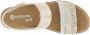 Remonte Sleehaksandaaltjes ELLE-Collection zomerschoen sandaal sleehak met vlechtbandage in metallic-look - Thumbnail 14