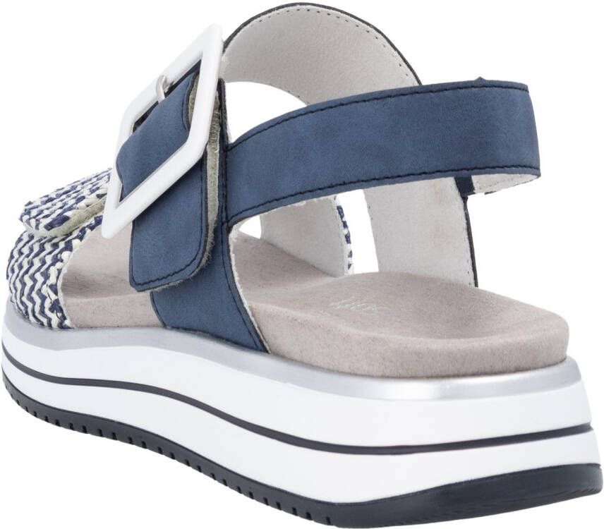Remonte Sleehaksandaaltjes ELLE-Collection zomerschoen sandalen comfortschoen met praktische klittenbandsluitingen