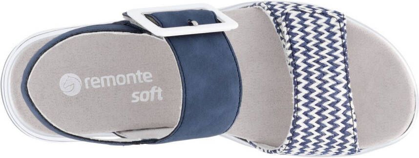Remonte Sleehaksandaaltjes ELLE-Collection zomerschoen sandalen comfortschoen met praktische klittenbandsluitingen