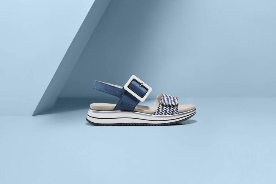 Remonte Sleehaksandaaltjes ELLE-Collection zomerschoen sandalen comfortschoen met praktische klittenbandsluitingen