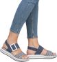 Remonte Sleehaksandaaltjes ELLE-Collection zomerschoen sandalen comfortschoen met praktische klittenbandsluitingen - Thumbnail 17