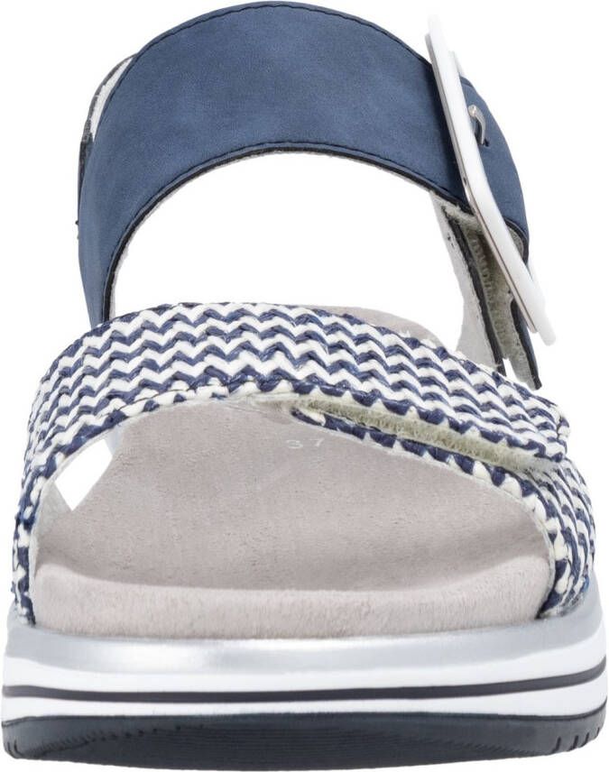 Remonte Sleehaksandaaltjes ELLE-Collection zomerschoen sandalen comfortschoen met praktische klittenbandsluitingen
