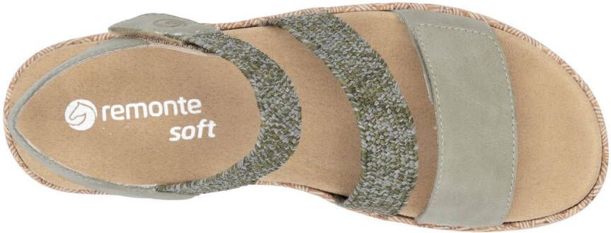 Remonte Sleehaksandaaltjes riemchensandaal comfortabele schoen zomerschoen met zacht voetbed