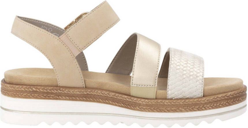 Remonte Sleehaksandaaltjes sleehak zomerschoenen sandalen in vegan verwerking