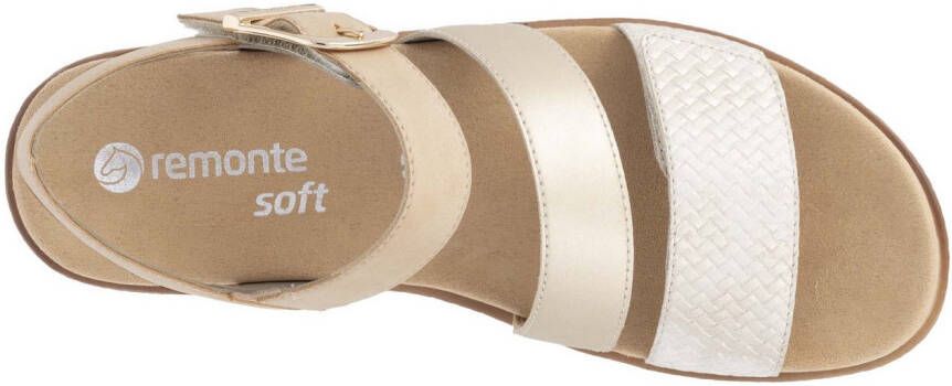 Remonte Sleehaksandaaltjes sleehak zomerschoenen sandalen in vegan verwerking