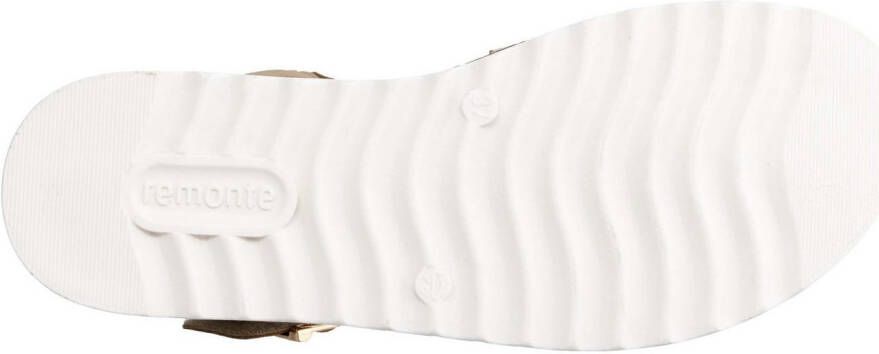 Remonte Sleehaksandaaltjes sleehak zomerschoenen sandalen in vegan verwerking
