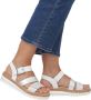 Remonte Sleehaksandaaltjes sleehak zomerschoenen sandalen in vegan verwerking - Thumbnail 6