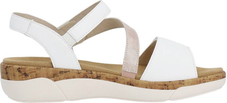 Remonte Sleehaksandaaltjes zomer schoen klittenbandschoen riemchensandaal met zachte binnenzool