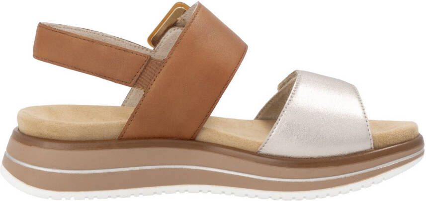Remonte Sleehaksandaaltjes zomerschoen riemensandaal met comfortabel soft voetbed