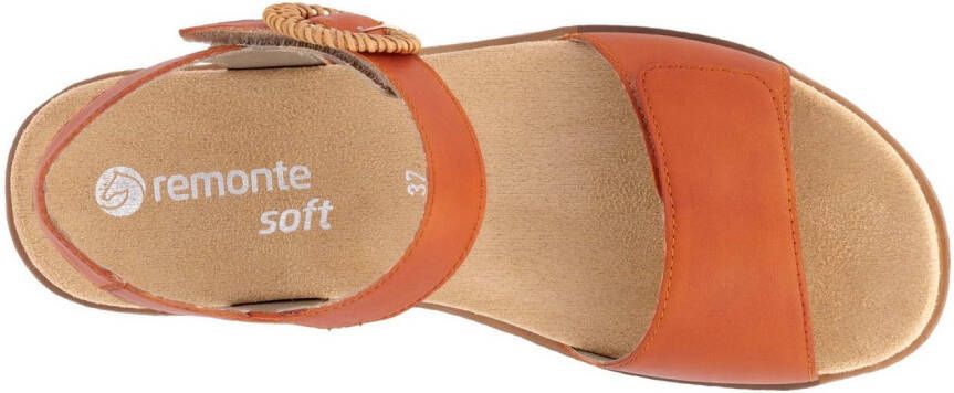 Remonte Sleehaksandaaltjes zomerschoen sandalen met bandjes en praktische klittenbandsluitingen