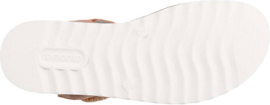 Remonte Sleehaksandaaltjes zomerschoen sandalen met bandjes en praktische klittenbandsluitingen